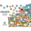 image:imageCeaco  RJ Crisp  Bearly a Vacation  500 Piece Jigsaw Puzzle  Relaxing and Fun Activity for Adults