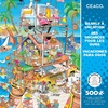 image:imageCeaco  RJ Crisp  Bearly a Vacation  500 Piece Jigsaw Puzzle  Relaxing and Fun Activity for Adults