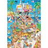 image:imageCeaco  RJ Crisp  Bearly a Vacation  500 Piece Jigsaw Puzzle  Relaxing and Fun Activity for Adults