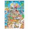 image:imageCeaco  RJ Crisp  Bearly a Vacation  500 Piece Jigsaw Puzzle  Relaxing and Fun Activity for Adults