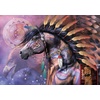 image:imageCeaco  Shaman Puzzle  Laurie Prindle  500 Piece Jigsaw Puzzles for Adults  Native American Art  Premium Board  Bonus Poster  24 x 18  USA Made