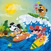 image:imageCeaco  Surf Pups  100 Piece Jigsaw Pieces