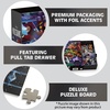 image:imageCeaco 500Piece Disney Noir Villains Jigsaw Puzzle  2125 x 15 in with Poster  Broken Glass Montage amp Disney Puzzles for Adults  PrecisionCut Pieces amp Jigsaw Brain Teasers
