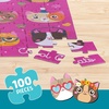 image:imageChuckle amp Roar  Cool Cats Glitter 100 Piece Jigsaw Puzzle for Kids Ages 6  Educational Puzzle with Glitter Accents  Fine Motor Skills and Screen Free Fun  Giftable Kids Puzzle 11 x 15 InchesCool Cats