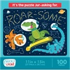 image:imageChuckle amp Roar  RoarSome Glow in The Dark Jigsaw Puzzle for Kids  100 Piece Educational Space Dino Puzzle  Ages 6  Fun Learning Fine Motor Skills Screen Free Activity