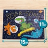 image:imageChuckle amp Roar  RoarSome Glow in The Dark Jigsaw Puzzle for Kids  100 Piece Educational Space Dino Puzzle  Ages 6  Fun Learning Fine Motor Skills Screen Free Activity