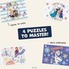 image:imageDisney Frozen  4 in 1 Multipack Jigsaw Puzzle  CEACO  Made for Kids Ages 36