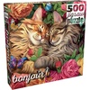 image:imageBuffalo Games  Brigid Ashwood  Cats in Love  500 Piece Jigsaw Puzzle for Adults Challenging Puzzle Perfect for Game Nights  Finished Size is 2125 x 1500