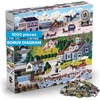 image:imageBuffalo Games  Charles Wysocki  Cricket Hawk Harbor  1000 Piece Jigsaw Puzzle  Colorful Puzzles for Adults  PrecisionCut Pieces Beautiful Artwork and Hours of Fun