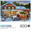 image:imageBuffalo Games  General Store At Christmas 500 Piece Holiday Jigsaw Puzzle  Festive Puzzles for Adults  PrecisionCut Pieces Winter Artwork and Hours of Relaxing Fun