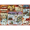 image:imageBuffalo Games  Silver Select Charles Wysocki Winter Collage 2000 Piece Jigsaw Puzzle Colorful Puzzle for Adults  PrecisionCut Pieces Beautiful Artwork and Hours of Relaxing FunWinter Collage