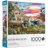 image:imageBuffalo Games David Maclean Ocean Hideaway 1000 Piece Jigsaw Puzzle  Multicolor 2675 x 1975 in  Bonus Poster Included  Tight Interlocking Fit  Relaxing Adult Puzzle