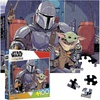 image:imageBuffalo Games Star Wars The Mandalorian amp The Child 100 Piece Jigsaw Puzzle  15 x 11 in Includes Poster  Puzzles for Kids Ages 68  Family Game Night  Beginner Skill Level