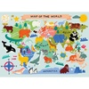 image:imageCeaco  Animal Map  100 Piece Jigsaw Puzzle