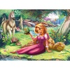 image:imageCeaco  Disney  Princess Trio  Rapunzel and Pascal  Glitter Puzzle  100 Piece Jigsaw Puzzle