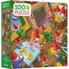image:imageCeaco  Holiday  Christmas Time Gnomes  100 Piece Jigsaw Puzzle