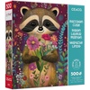 image:imageCeaco  JK Stewart  Raccoon Cutie  500 Piece Jigsaw Puzzle  Relaxing and Fun Activity for Adults