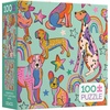 image:imageCeaco  Rainbow Dogs  100 Piece Jigsaw Puzzle