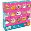 image:imageChuckle amp Roar  Cool Cats Glitter 100 Piece Jigsaw Puzzle for Kids Ages 6  Educational Puzzle with Glitter Accents  Fine Motor Skills and Screen Free Fun  Giftable Kids Puzzle 11 x 15 InchesCool Cats