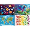 image:imageChuckle amp Roar XXL Jigsaw Puzzle Set  Pack of 4 100Piece amp 200Piece Sets  4 Educational Themes amp Puzzles for Kids Ages 6  Progressive 100Count Challenge  Durable XXL Buildables