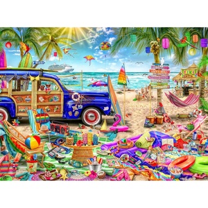 image:imageBuffalo Games  Aimee Stewart  Beach Vacation  1000 Piece Jigsaw PuzzlePuzzle