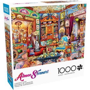 image:imageBuffalo Games  Aimee Stewart  Curiosity Shop  1000 Piece Jigsaw Puzzle  Colorful Puzzles  PrecisionCut Pieces