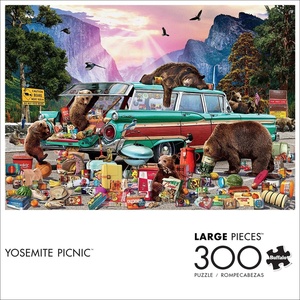 image:imageBuffalo Games  Antique Barn  Eduard  500 Piece Jigsaw Puzzle for Adults  Charming Country Life Scene  Challenging Puzzle Perfect for Game Nights  Finished Size 2125 x 1500Yosemite Picnic