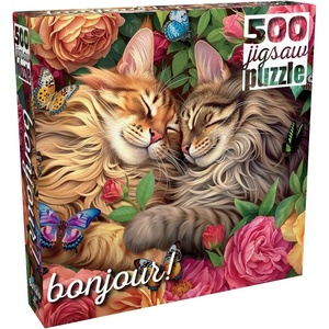 image:imageBuffalo Games  Brigid Ashwood  Cats in Love  500 Piece Jigsaw Puzzle for Adults Challenging Puzzle Perfect for Game Nights  Finished Size is 2125 x 1500