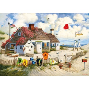 image:imageBuffalo Games  Charles Wysocki  Rootbeer Break  Large Piece Jigsaw Puzzle For Families  Challenging Puzzle Perfect for Game Nights  Finished Size is 2125 x 1500