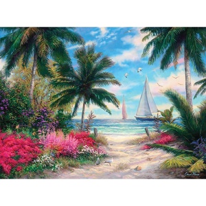 image:imageBuffalo Games  Chuck Pinson  Sea Breeze Trail  1000 Piece Jigsaw Puzzle for Adults  Challenging Puzzle Perfect for Game Nights  Finished Size is 2675 x 1975