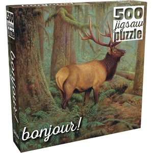 image:imageBuffalo Games  Hayden Lambson  Forest King  500 Piece Jigsaw Puzzle For Adults Challenging Puzzle Perfect for Game Nights  Finished Size is 2125 x 1500  PrecisionCut Pieces Beautiful Artwork