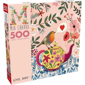 image:imageBuffalo Games  Mia Charro  Love Bird  500 Piece Jigsaw Puzzle for Adults Challenging Puzzle Perfect for Game Nights  Finished Size is 2125 x 1500