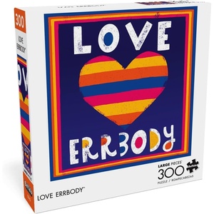 image:imageBuffalo Games  Tequitla Andrews  Love Errbody  300 Piece Jigsaw Puzzle for Adults Challenging Puzzle Perfect for Game Nights  Finished Size is 2125 x 1500