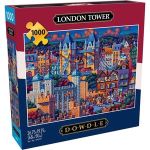 image:imageBuffalo Games Eric Dowdle London Tower Jigsaw Puzzle  1000 Pieces 2675x1975 in  PrecisionCut Pieces amp Jigsaw Puzzles  Colorful Artwork amp Entertainment for Adults  Bonus Poster