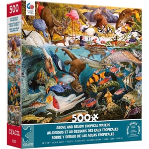 image:imageCeaco  Above amp Below  Tropical Waters  500 Piece Jigsaw Puzzle