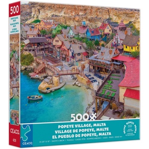 image:imageCeaco  Altug Galip  Popeye Village  500 Piece Jigsaw Puzzle for Adults  Challenging Puzzle Perfect for Game Nights  Finished Size is 24 x 18