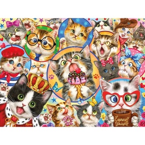image:imageCeaco  Character Cats  500 Piece Jigsaw Puzzle