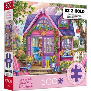 image:imageCeaco  Chris Bigelow  She Shed  500 Larger Sized Piece Jigsaw Puzzle