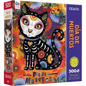 image:imageCeaco  Dia De Muertos  500 Piece Jigsaw Puzzle