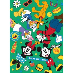 image:imageCeaco  Disney  Mickey and Friends  Mickey Party of Six  Glow in the Dark 100 Piece Jigsaw Puzzle