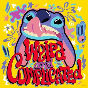 image:imageCeaco  Disney  Stitch  Weird amp Complicated  Large Piece Jigsaw Puzzle for Adults