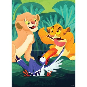image:imageCeaco  Disney  The Lion King  Making Faces  Glow in the Dark  100 Piece Jigsaw Puzzle