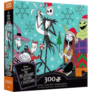 image:imageCeaco  Disney  Tim Burtons Nightmare Before Christmas  Christmas Party  300 Oversized Piece Jigsaw Puzzle