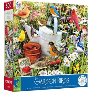 image:imageCeaco  Garden Birds  500 Piece Jigsaw Puzzle24 x 18