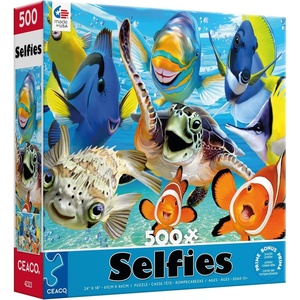 image:imageCeaco  Howard Robinson  Selfies  Undersea  500 Piece Jigsaw Puzzle