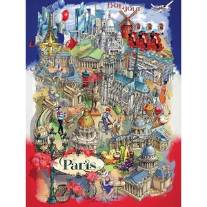image:imageCeaco  Paris Highlights  Jigsaw Puzzle