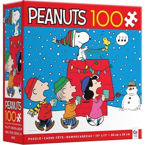 image:imageCeaco  Peanuts  Holiday  Snoopy and The Singers  100 Piece Jigsaw Puzzle  Colorful Puzzle  PrecisionCut Pieces Beautiful Artwork and Hours of Relaxing Fun