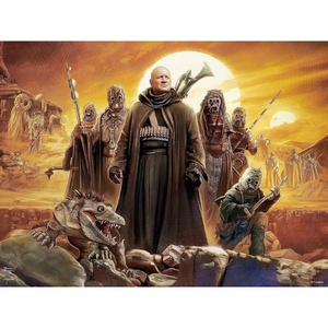 image:imageCeaco  Thomas Kinkade  The Book of Boba Fett  Tusken Raiders  500 Piece Jigsaw Puzzle