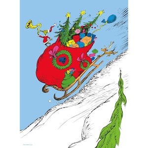 image:imageCeaco Grinch Glitter 100PC Puzzle