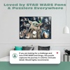 image:imageBuffalo Games  2000 Piece Silver Select Star Wars Grogus Journey Jigsaw Puzzle Challenging and Colorful Puzzle for Adults  PrecisionCut Pieces Beautiful Artwork and Hours of Relaxing Fun